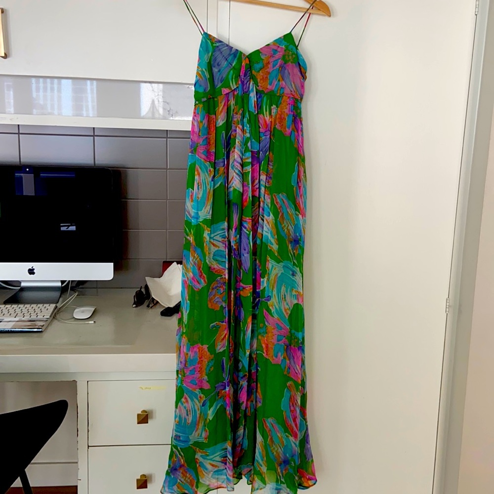 MIGUELINA 100% silk XS dress